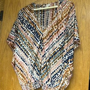 Roan + Ryan V-neck blouse, XL